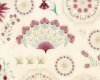 Metallic-Patchworkstoff MELBA, Ornamente, creme, Leesa Chandler