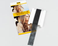 5 m KANTENBAND T20, weiß und grafit, Vlieseline