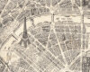 Patchworkstoff DESTINATION PARIS, Stadtplan