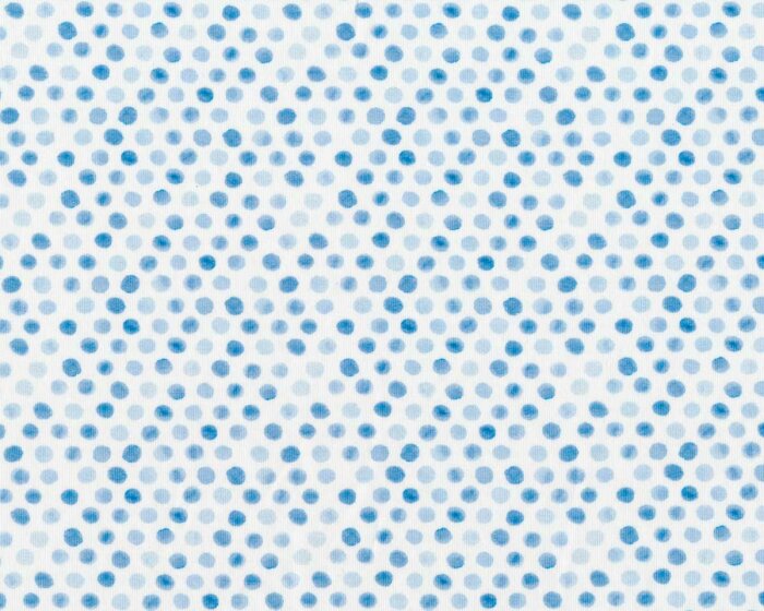 Baumwolljersey OCEAN BREEZE DOTS, Punkte, aqua