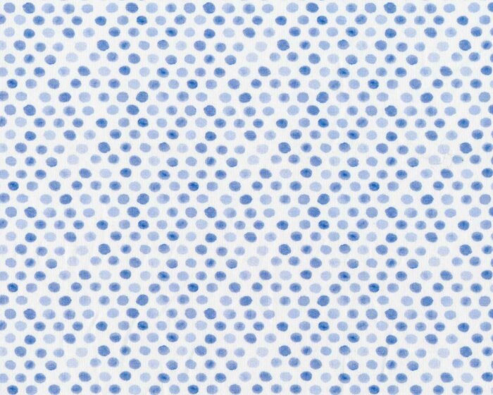 Baumwolljersey OCEAN BREEZE DOTS, Punkte, blau