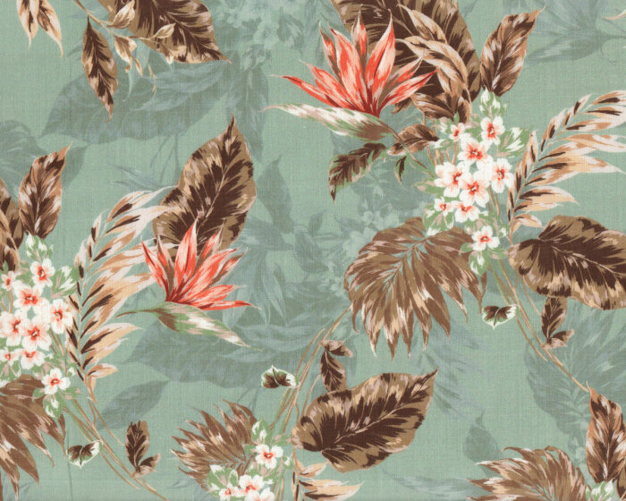 Baumwollwebstoff JONIS, Blüten-Sträuße, Hilco