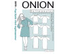 Kleid mit Raglanärmeln, Schnittmuster ONION 2078