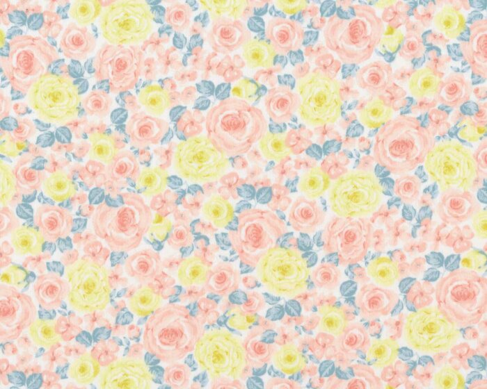 Baumwollsatin OKELANI VINTAGE, Rosen, Hilco