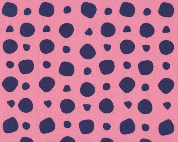 Baumwollstoff NORDIC GARDEN DREAM, Tupfen, rosa, Arne & Carlos