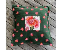 Baumwollstoff NORDIC GARDEN DREAM, Stauden, weinrot, Arne & Carlos