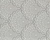 Überbreiter Jacquard-Dekostoff MEXIKO, Kreisblumen, grau