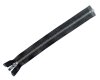 YKK Reißverschluss METALLZAHN, silber, teilbar 60 cm schwarz