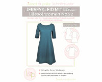 Damen-Schnittmuster Jerseykleid, lillesol women No.22