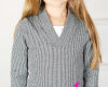 Kinder-Schnittmuster Shirt mit V-Ausschnitt, lillesol basics No.51
