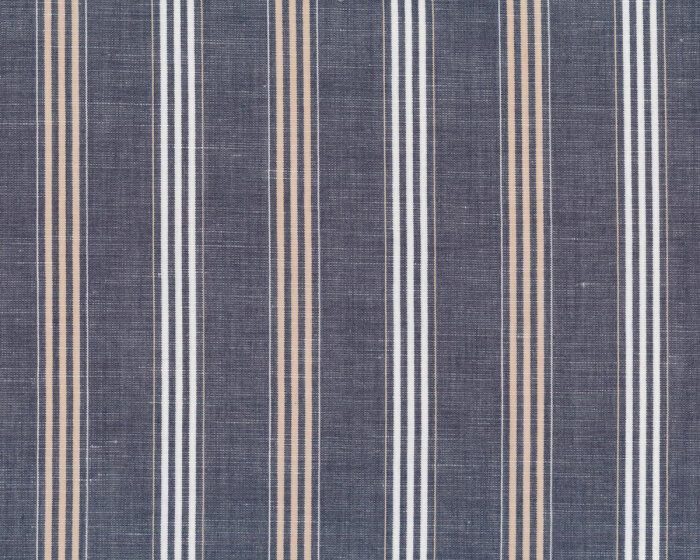 Viskose-Leinestoff LYOCELL, Streifen, blaugrau,Toptex