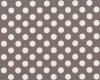 Baumwollstoff mit Stretch, Punkte, schlammbraun, Toptex