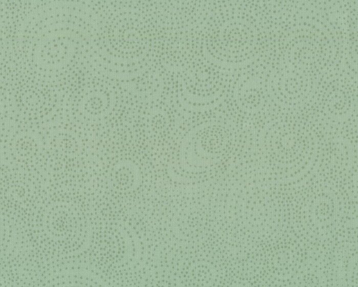 B-Ware Patchworkstoff BEAR ESSENTIALS, Kringelpunkte, pastellgrün