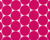 Baumwollstoff DORO, Polka Dots, fuchsia