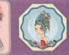 60-cm-Rapport Patchworkstoff MIDNIGHT GARDEN, Mädchen, Santoro London