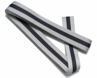 3 m Gurtband für Taschen, 40 mm, Streifen, grau, Prym
