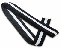 3 m Gurtband für Taschen, 40 mm, Streifen, schwarz, Prym