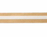 3 m Gurtband für Taschen, 40 mm, Streifen, beige, Prym