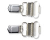 Hosenträger-Combi-Clipse zum Anklemmen, silber, Prym 18 mm