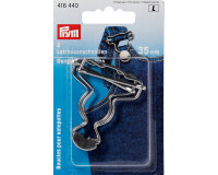 Latzhosenschnallen, silber, Prym 40 mm