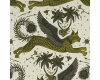 Canvas LYNX, Fabelwesen, olivgelb, Emma Shipley