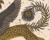 Canvas LYNX, Fabelwesen, olivgelb, Emma Shipley