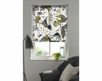 Baumwollsatin AUDUBON, Exotische Vögel, wollweiß, Emma Shipley