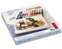 Nostalgie-Blechdose Nähfaden Allesnäher, 30 Farben, Gütermann