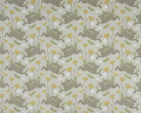 Dekostoff MARCH HARE, Hasen, wollweiß, Clarke & Clarke
