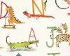 Dekostoff MY WORLD, Alphabet, creme, Clarke & Clarke