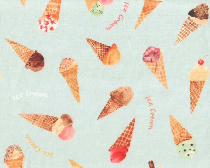 Dekostoff VILLAGE LIFE, Eistüten, Clarke & Clarke