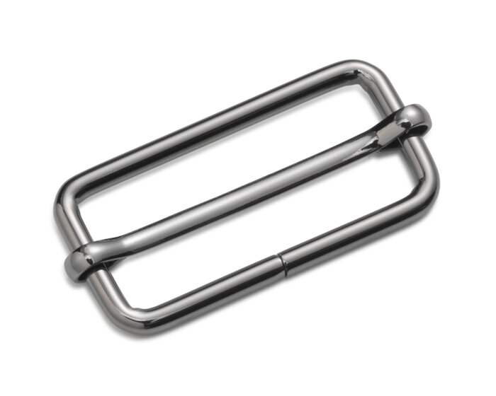 Leiterschnalle aus Metall, gunmetall, Prym 25 mm