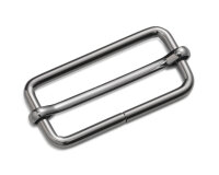 Leiterschnalle aus Metall, gunmetall, Prym 40 mm