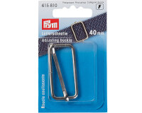 Leiterschnalle aus Metall, silber, Prym 30 mm