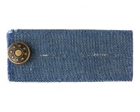 Bunderweiterung mit Knopf, jeansblau, Prym