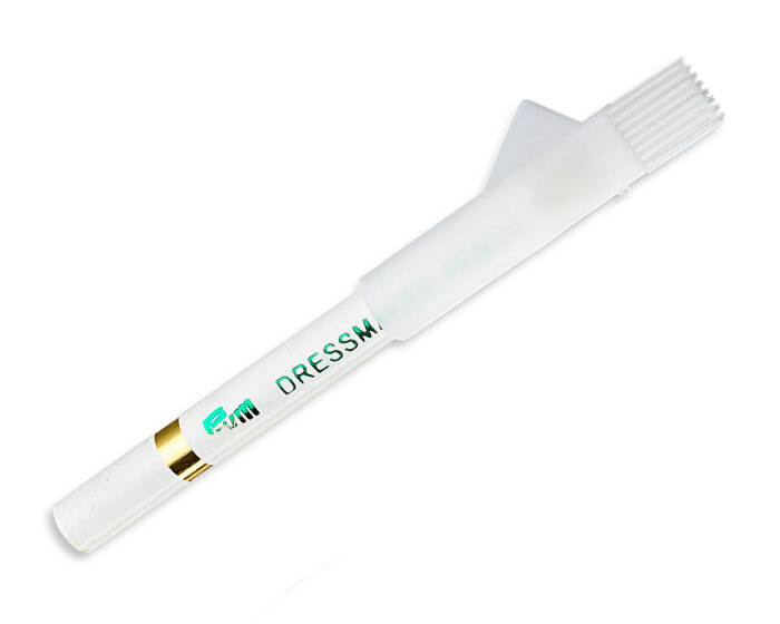 2 Kreidestifte mit Bürste, weiß, Prym