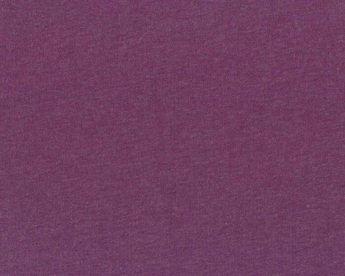 Baumwolljersey MELANGE, aubergine meliert