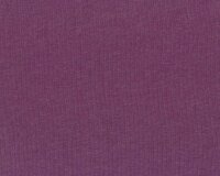 Baumwolljersey MELANGE, aubergine meliert