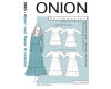 Stufenkleid, Schnittmuster ONION 2085