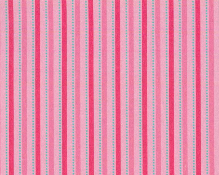 Baumwollstoff KIM, Streifen, rosa