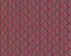 Viskosestoff FLOREAN, Ornamentstreifen, rot, Hilco