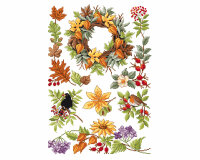 Stickvorlage: Herbstfreuden, Lindners Kreuzstiche