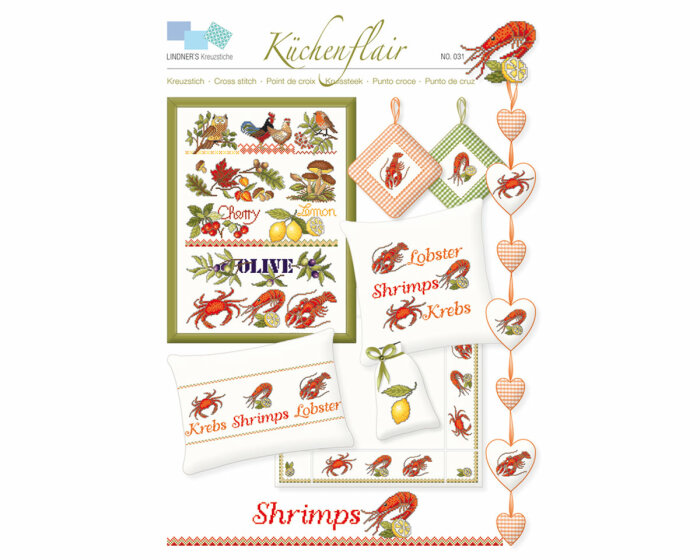Stickvorlage: Küchenflair, Lindners Kreuzstiche