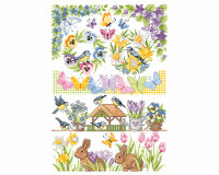 Stickvorlage: Frühlingserwachen, Lindners Kreuzstiche