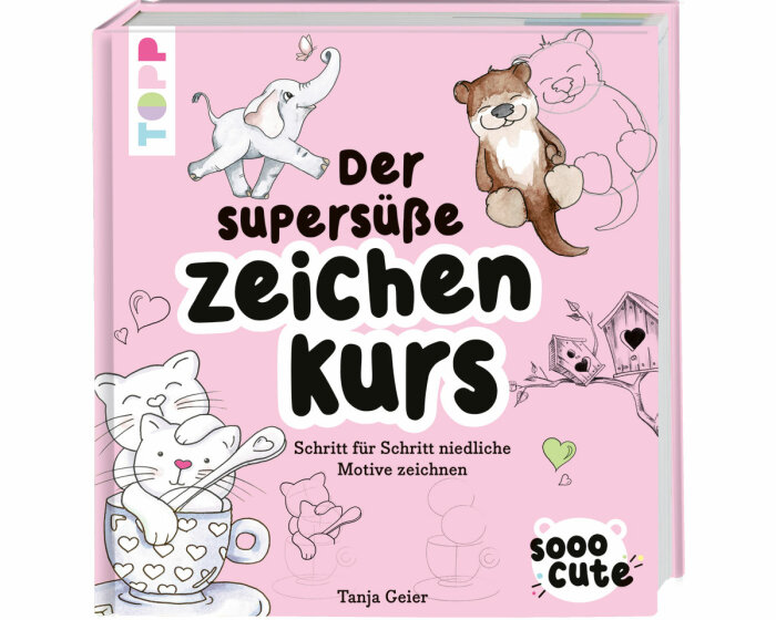 Zeichenbuch: Der zuckersüße Zeichenkurs, Topp