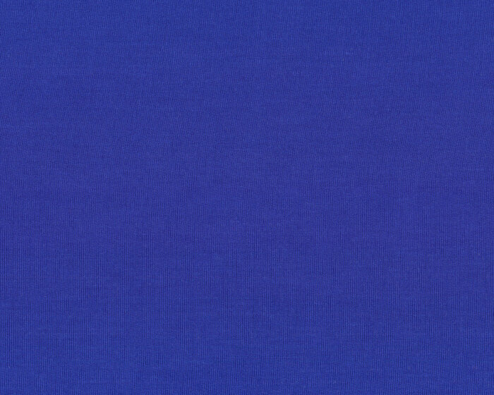 Bio-Bambusjersey FRENCH TERRY, einfarbig, blau