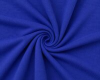 Bambus-Sweatstoff FRENCH TERRY, ultramarineblau, PS fabrics