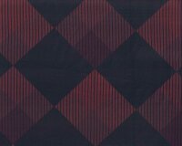 80-cm-Panel Baumwolljersey SQUARE DANCE WOMAN by Thorsten Berger, rot