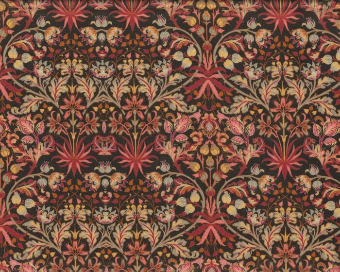 Bio-Baumwollstoff MANDALA GARDEN, Blütenornamente, C. Pauli