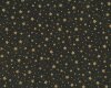 Metallic-Patchworkstoff HOLIDAY FLOURISH, Sterne, schwarz-gold, Robert Kaufman